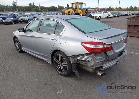 2017 Honda Accord Sport z USA, uszkodzony, nr VIN 1HGCR2F53HA258487